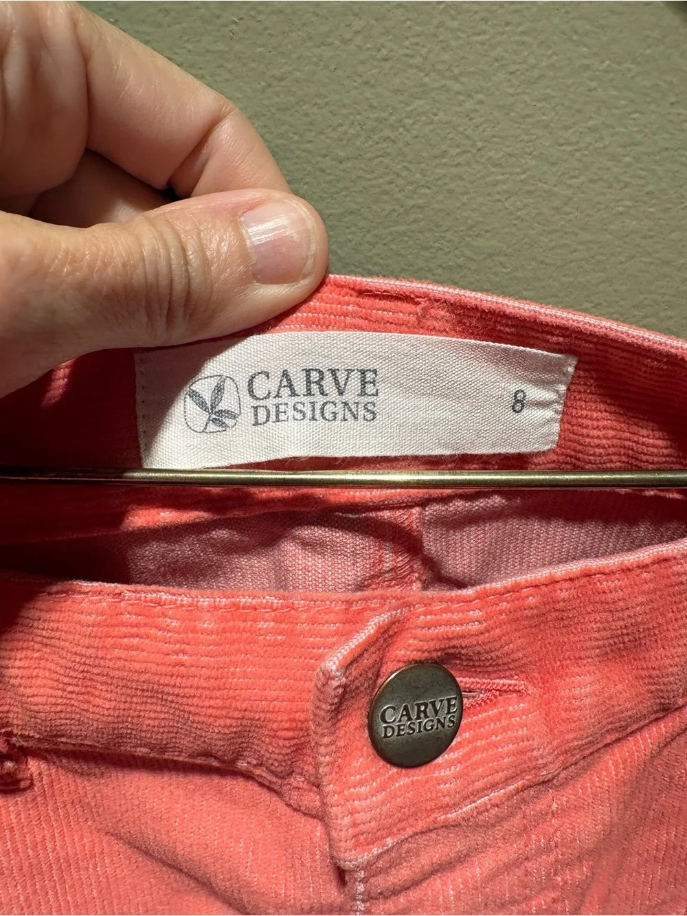 Carve Designs size coral